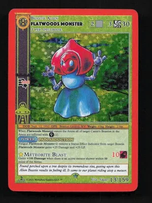 Flatwoods Monster card
